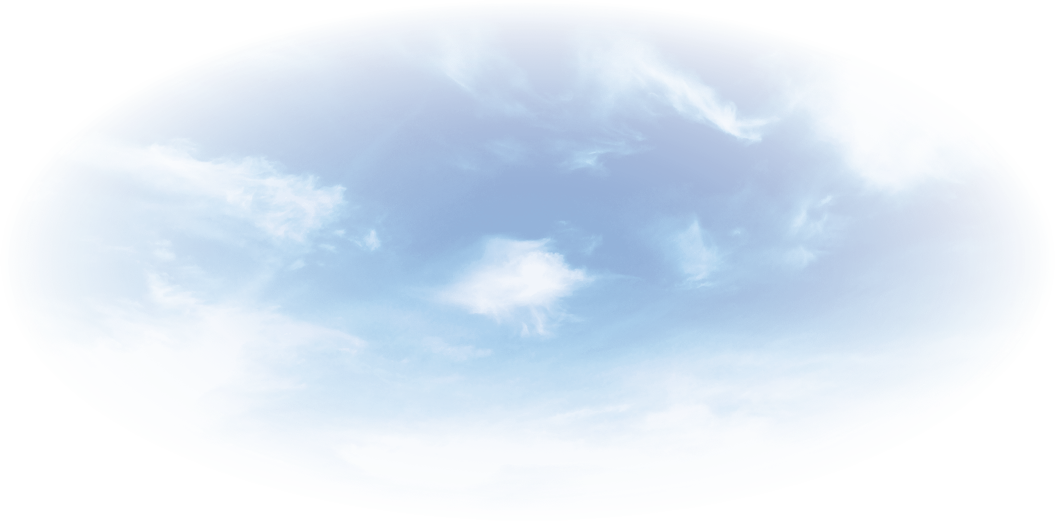 Blue sky background with tiny clouds 